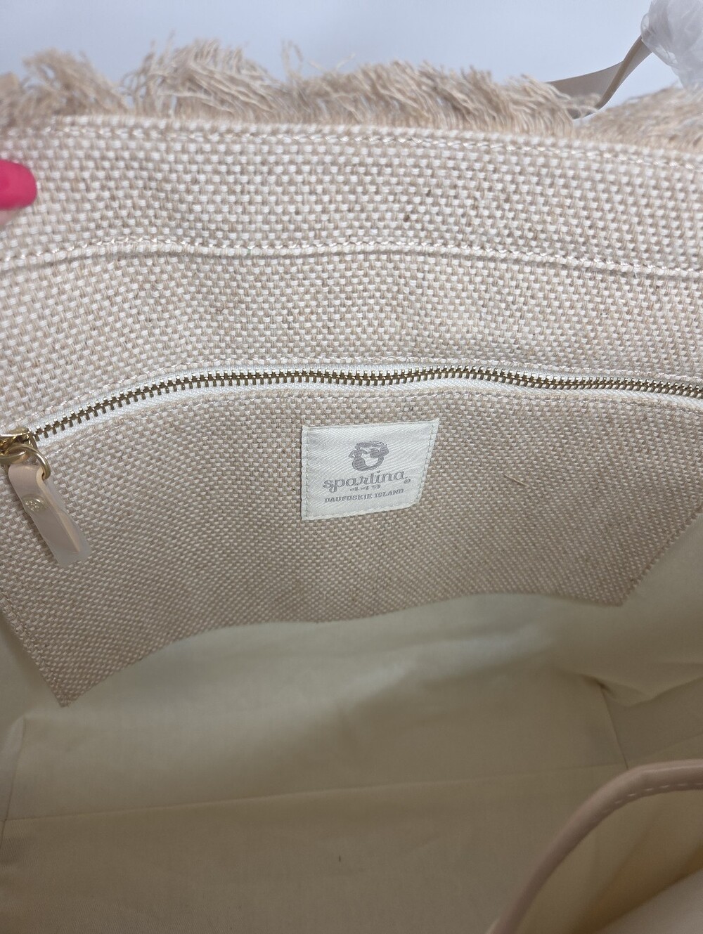 Spartina 449 Blue Crab Fiesta Tote NWT - Picture 9 of 11